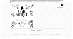Desktop Screenshot of ahairboutiqueshadyside.com
